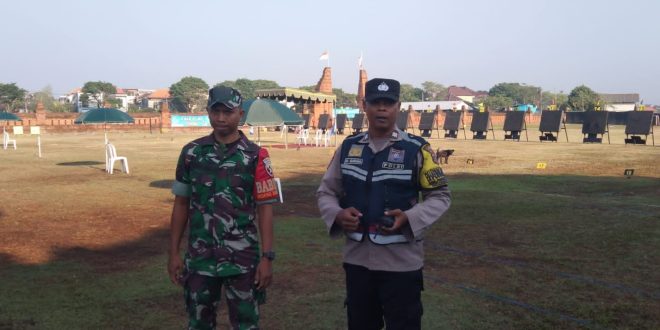 Babinsa Desa Padangsambian Atensi Turnamen Panahan Autdoor & Indor 2023