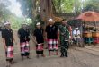 Pastikan Berjalan Aman dan Lancar Babinsa Kuta Atensi Upacara Keagamaan