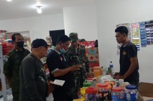 Tertibkan Administrasi, Babinsa Desa Serangan Dampingi Sidak