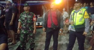 Babinsa Desa Werdi Bhuwana Atensi Turnamen Bola Voli Perbekel Cup