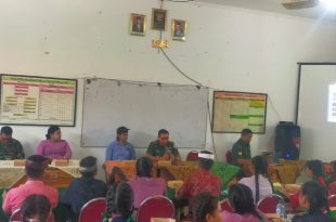 Peduli Generasi Penerus Bangsa Dandim Kodim 1611/Badung Berikan Materi Wawasan Kebangsaan Kepada Murid SMPN 4/Kutsel