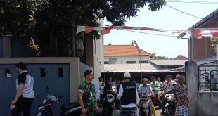 Babinsa Kuta Amankan dan Pantau kegiatan Sholat Jumát