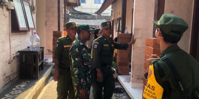 Tertibkan Administrasi, Babinsa Sanur Dampingi Sidak