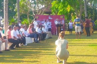 Danramil 1611-08 Atensi Opening Ceremony UIPM Bethle/Triatle Word Championship 2023