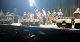 Babinsa Desa Dauh Yeh Cani Atensi Pembukaan Musik Dan Modification Festival Countest Motor