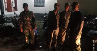 Babinsa Abiansemal Atensi Turnamen Karang Taruna Cup