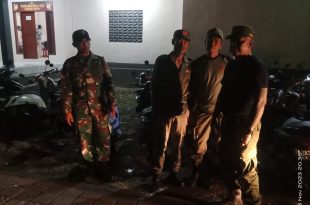 Babinsa Abiansemal Atensi Turnamen Karang Taruna Cup