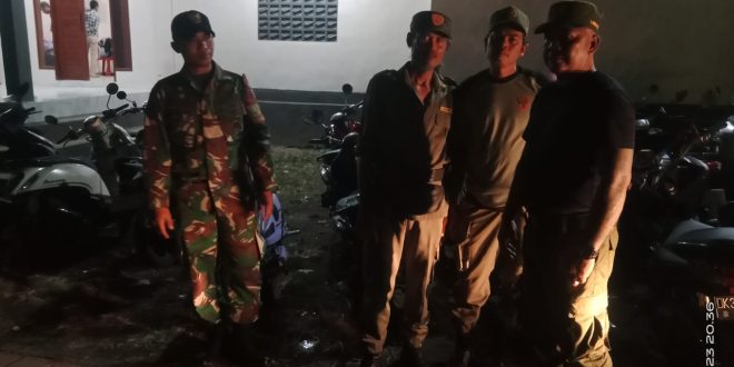 Babinsa Abiansemal Atensi Turnamen Karang Taruna Cup