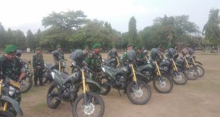 Kodim 1611/Badung Turut Serta Dalam Apel Pengamananan Pemilu 2024