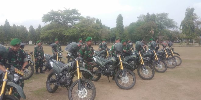 Kodim 1611/Badung Turut Serta Dalam Apel Pengamananan Pemilu 2024