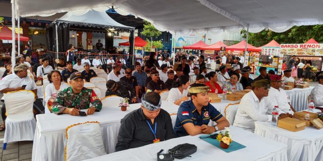 Kiprah Babinsa Desa Pemogan Dalam Festival Kebudayaan