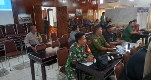 Sipandu Beradat, Peran Serta Koramil 1611-01/Dentim Dalam Kegiatan Rapat