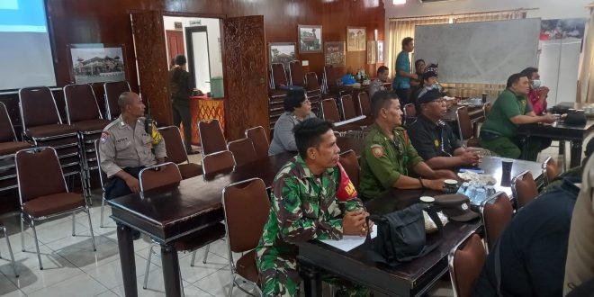 Sipandu Beradat, Peran Serta Koramil 1611-01/Dentim Dalam Kegiatan Rapat