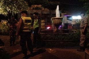 Patroli Gabungan Tiga Pilar Guna Ciptakan Kamtibmas Diwilayah