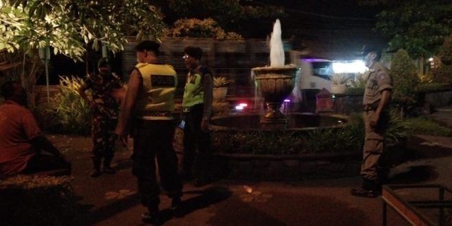 Patroli Gabungan Tiga Pilar Guna Ciptakan Kamtibmas Diwilayah