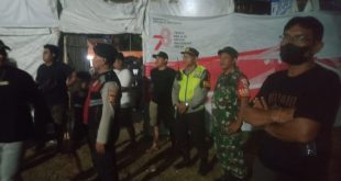 Babinsa Desa Padangsambian Atensi Turnamen Voly Sumpah Pemuda Cup I