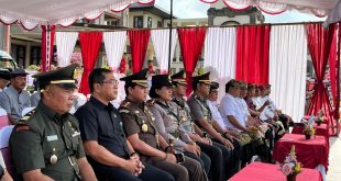 HUT Ke 14 Kabupaten Badung, Babinsa Mengwi Atensi Amankan Perayaan Mangupura