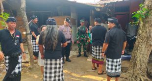 Tertibkan Administrasi Penduduk, Babinsa Benoa Lakukan Sidak