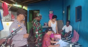Tertibkan Administrasi, Babinsa Tanjung Benoa Dampingi Sidak