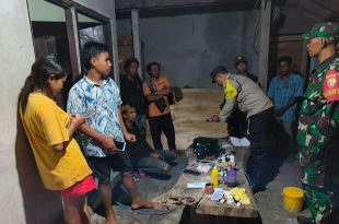 Tertibkan Administrasi Kependudukan, Babinsa Desa Bongkasa Ikut Serta Dampingi Sidak