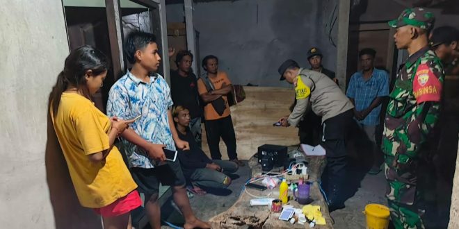 Tertibkan Administrasi Kependudukan, Babinsa Desa Bongkasa Ikut Serta Dampingi Sidak