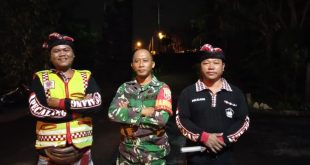 Babinsa Desa Dalung Atensi Pelantikan Ketua dan Kepengurusan Karang Taruna Kuta Utara