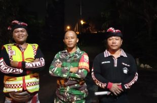 Babinsa Desa Dalung Atensi Pelantikan Ketua dan Kepengurusan Karang Taruna Kuta Utara