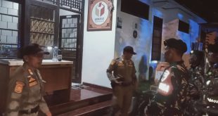 Patroli Gabungan TNI - Polri Guna Ciptakan Kamtibmas Diwilayah Petang