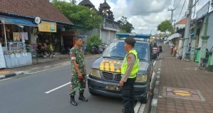 Ciptakan Kamtibmas Aman, TNI Polri Lakukan Patroli Gabungan