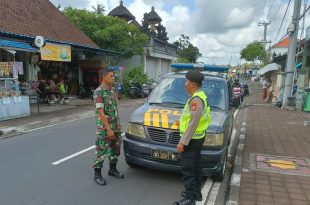 Ciptakan Kamtibmas Aman, TNI Polri Lakukan Patroli Gabungan
