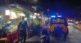 Patroli Gabungan TNI - Polri Guna Ciptakan Kamtibmas Diwilayah Kec. Abiansemal.