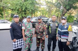 Babinsa Koramil 1611-07/Denbar Atensi Pawai Ta`Aruf Gerakan Kepanduan Hizbul Wathan