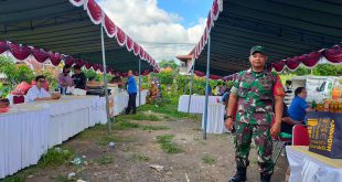 Sinegritas Babinsa Serta Aparat Terkait Atensi Pasar Murah