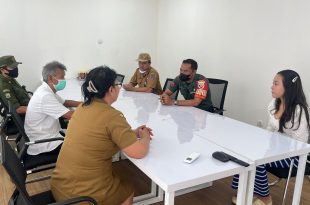 Koramil 1611-02/Densel Turut Serta Dalam Menindaklanjuti Saluran Drainase