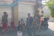Agar Berlangsung Aman dan Lancar, Babinsa Desa Tegal Pantau Kegiatan Ibadah Perayaan Natal