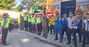 Kodim 1611/Badung Turut Serta Dalam Apel Pengamanan Pos terpadu NATARU 2024