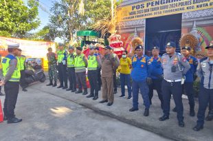 Kodim 1611/Badung Turut Serta Dalam Apel Pengamanan Pos terpadu NATARU 2024